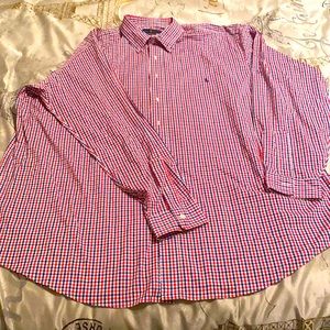 RALPH LAUREN 3XLT Dress Shirt